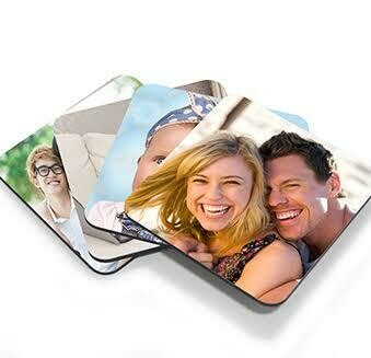Custom printed coasters x4