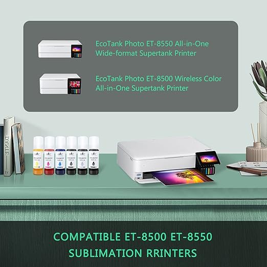 L&C Sublimation Ink x6