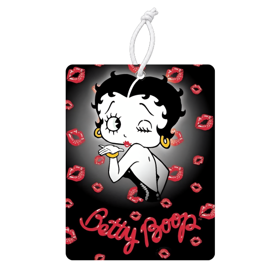 Betty Boop Black Kisses Air Freshener