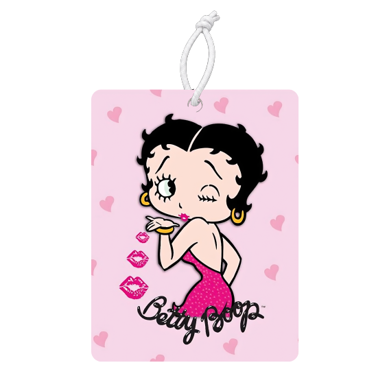Betty Boop Pink Kisses Air Freshener