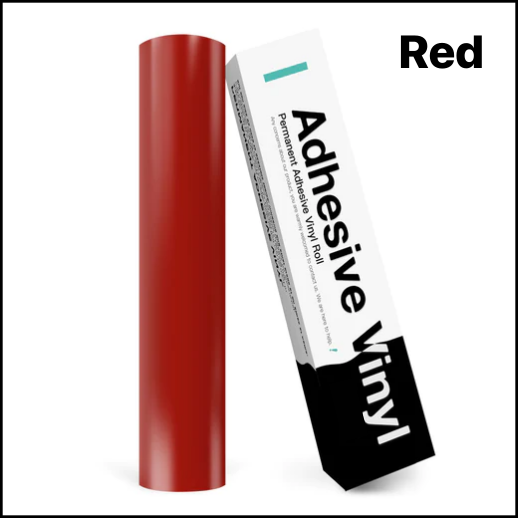 Red Adhesive Vinyl