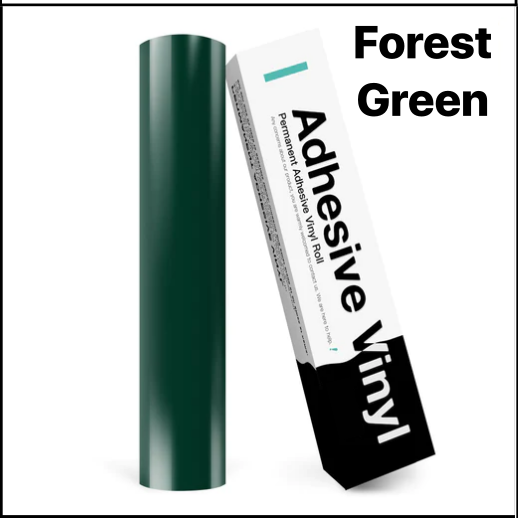 Forest Green Adhesive Vinyl