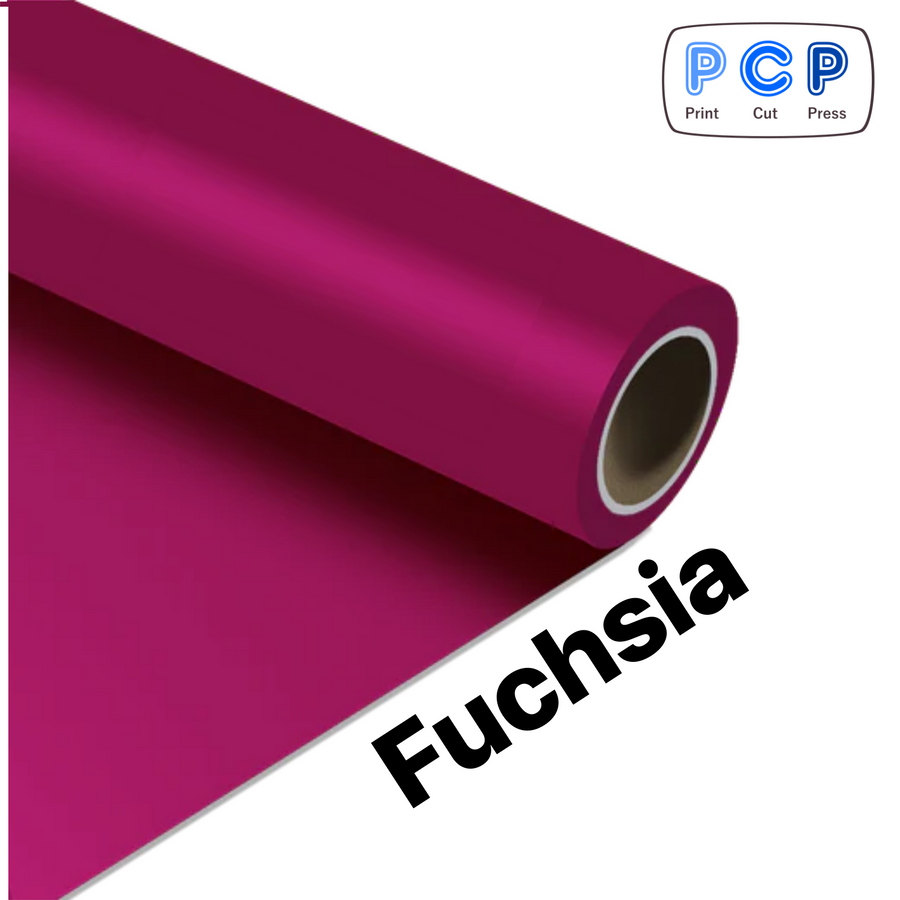 Fuchsia HTV PU Vinyl 30cm