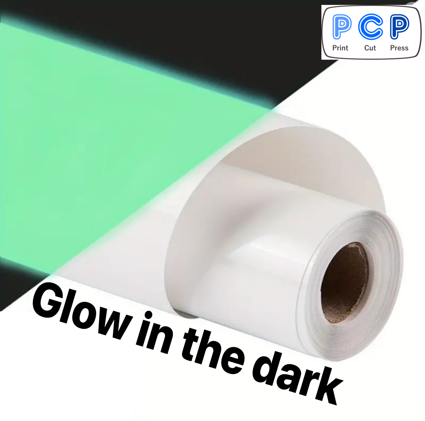 Glow in the dark HTV PU Vinyl 30cm