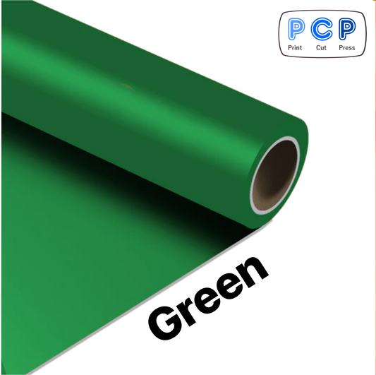 Green HTV PU Vinyl 30cm