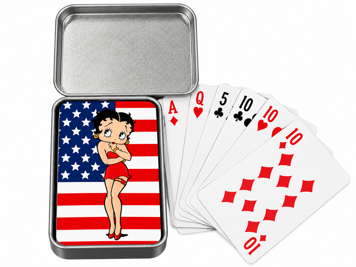 Betty Boop USA Playing Cards