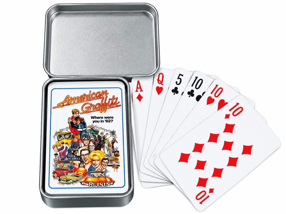 American Graffiti Movie Poster Playing Cards
