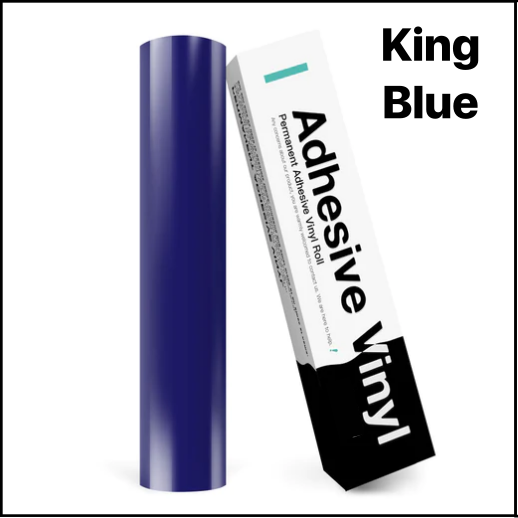 King Blue Adhesive Vinyl