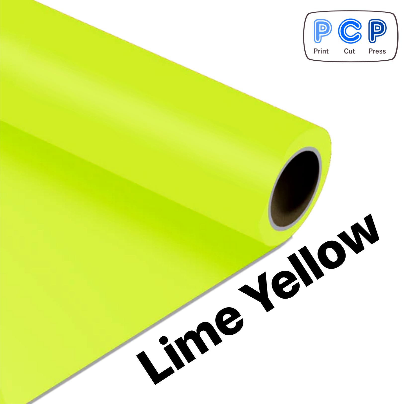 Lime Yellow HTV PU Vinyl 30cm – Print Cut Press