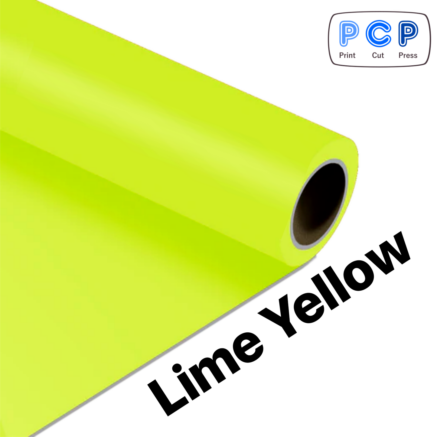 Lime Yellow HTV PU Vinyl 30cm