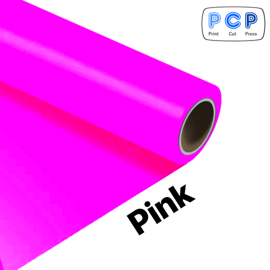 Pink HTV PU Vinyl 30cm