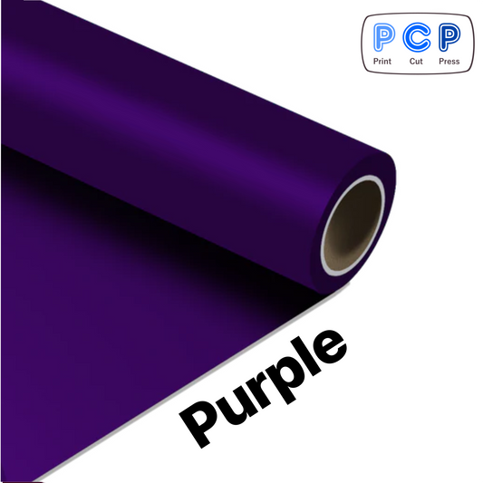 Purple HTV PU Vinyl 30cm