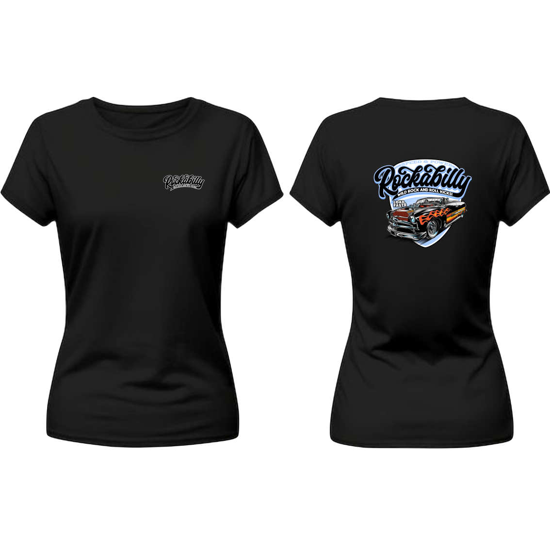 Rockabilly T-shirt - Womens