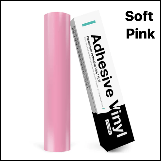 Soft Pink Adhesive Vinyl
