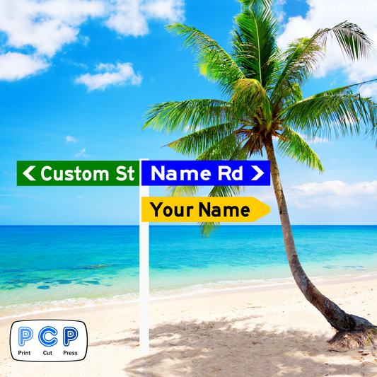 Large Street Sign Personalised