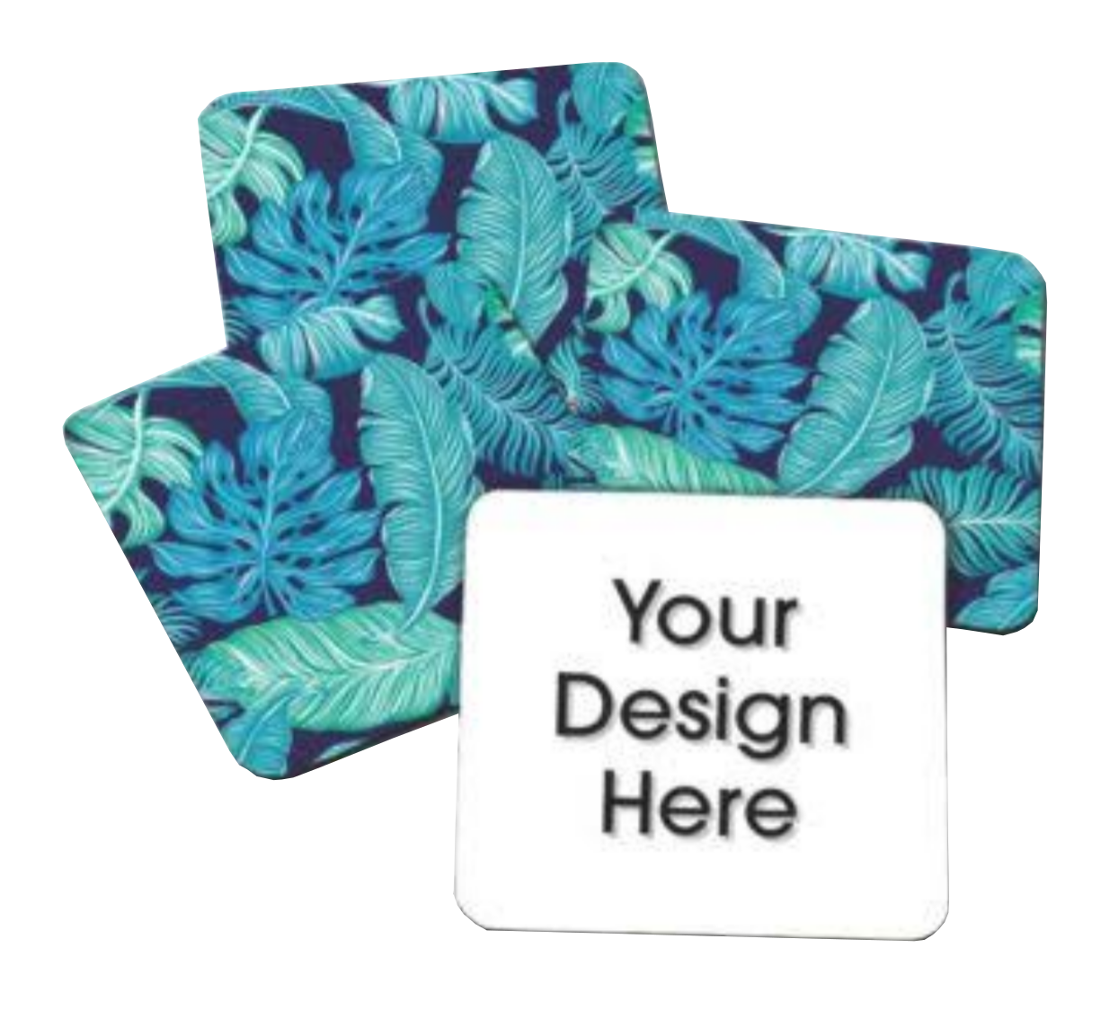 Custom printed coasters x4