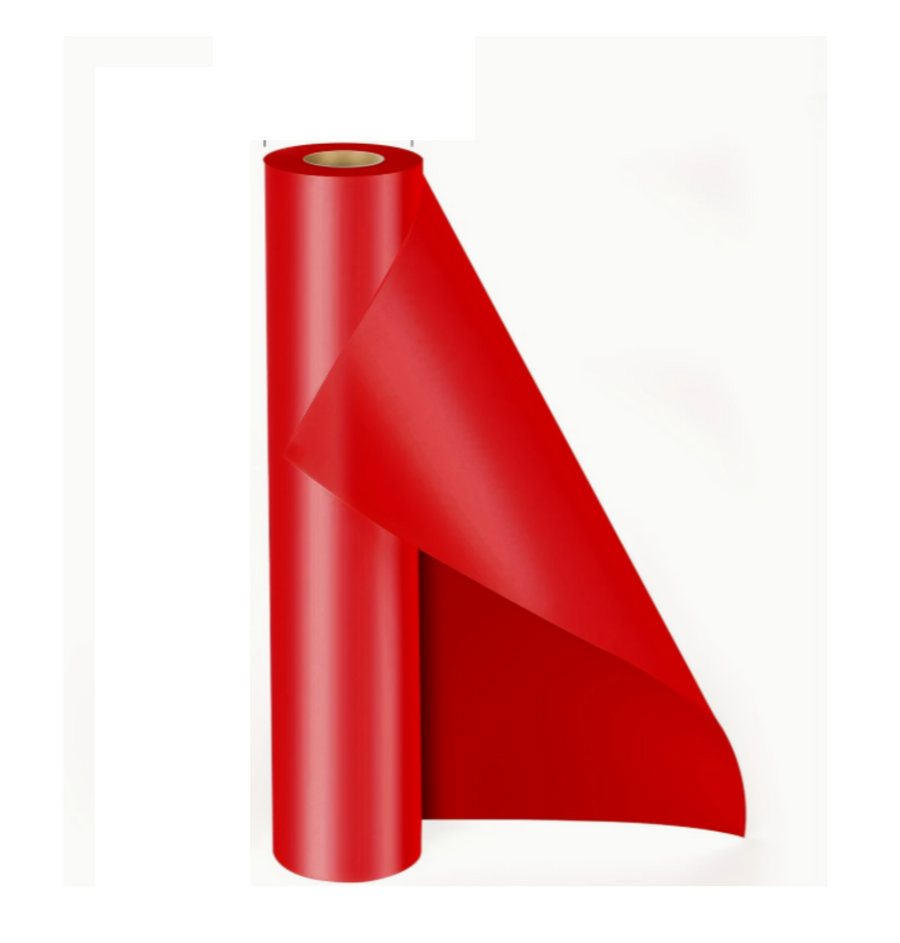 Clearance Matte Red Adhesive Vinyl